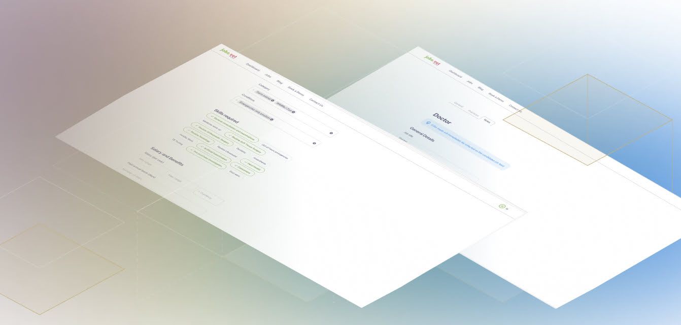 Enhancing the backend/frontend of a veterinary work marketplace — product overview