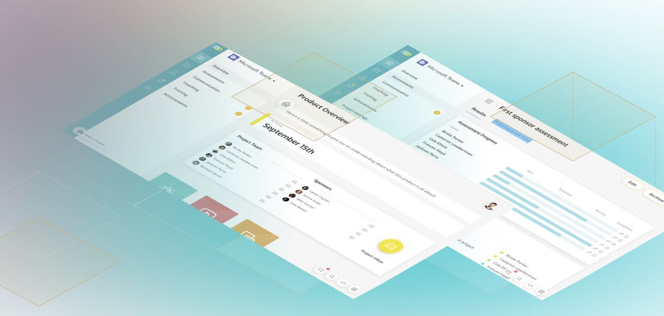 SaaS solution prototype for change management experts — product overview