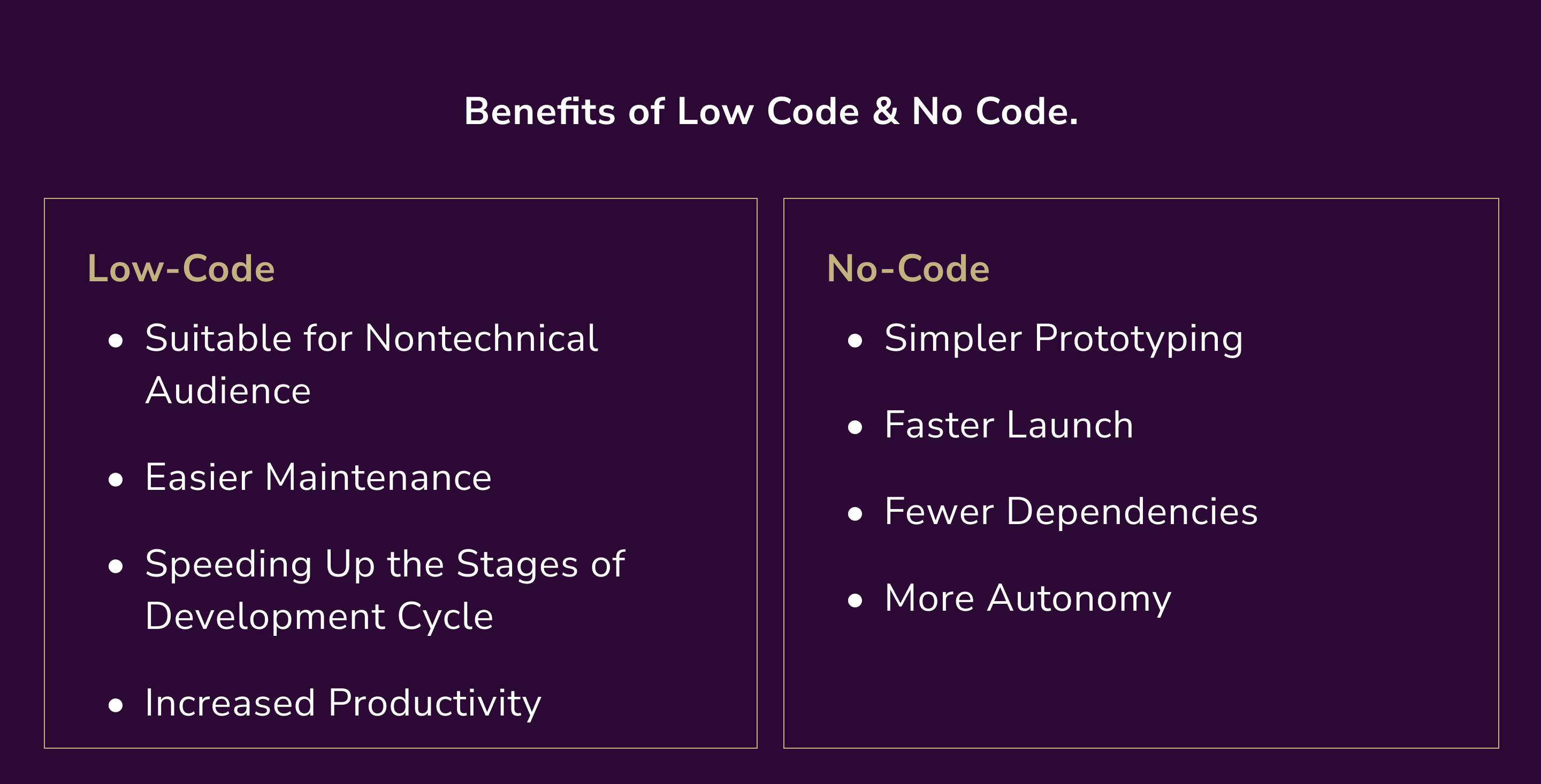 Low-Code and No-Code Development Platforms: a Short Guide