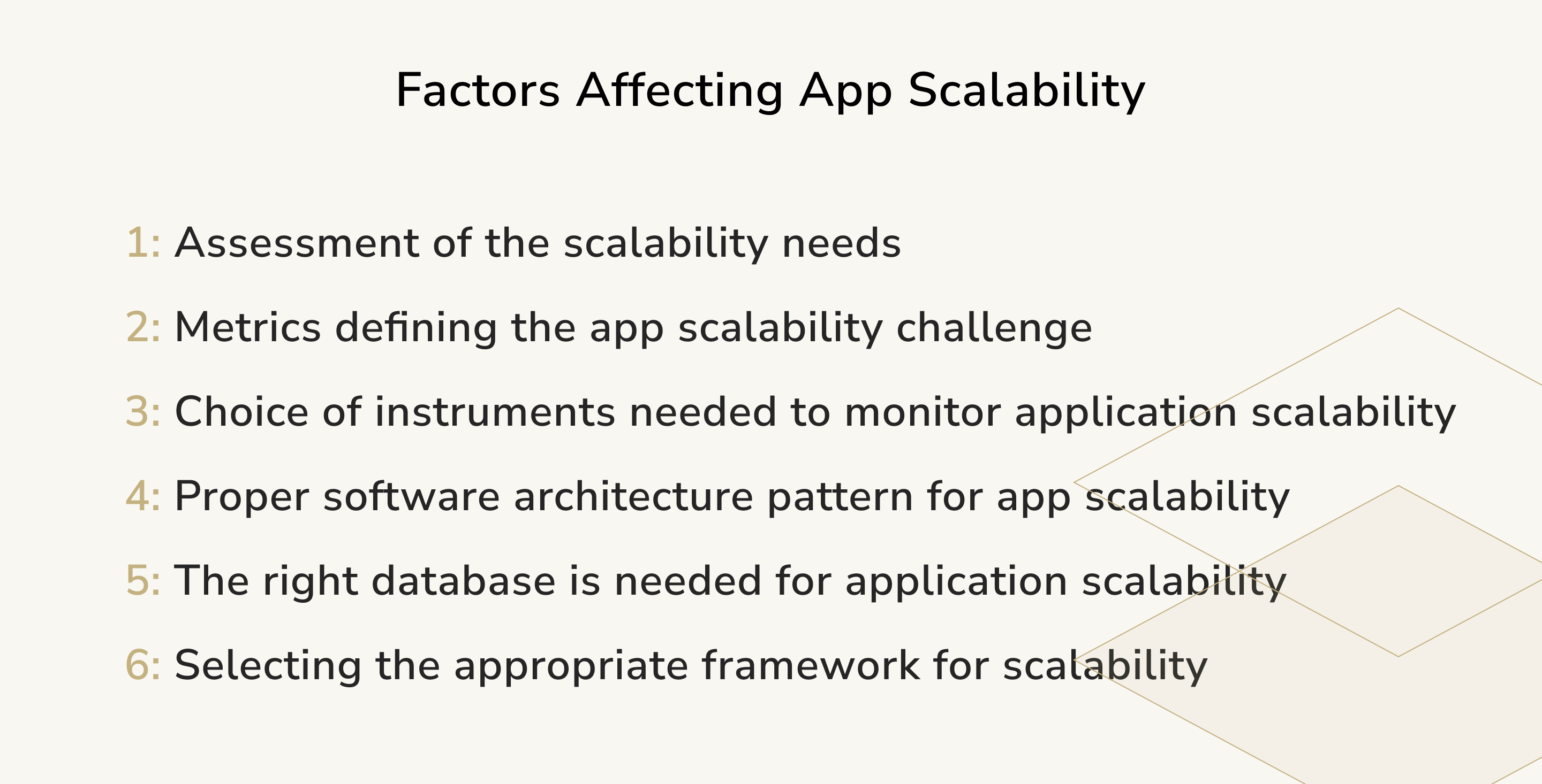 Factors Affecting App Scalability