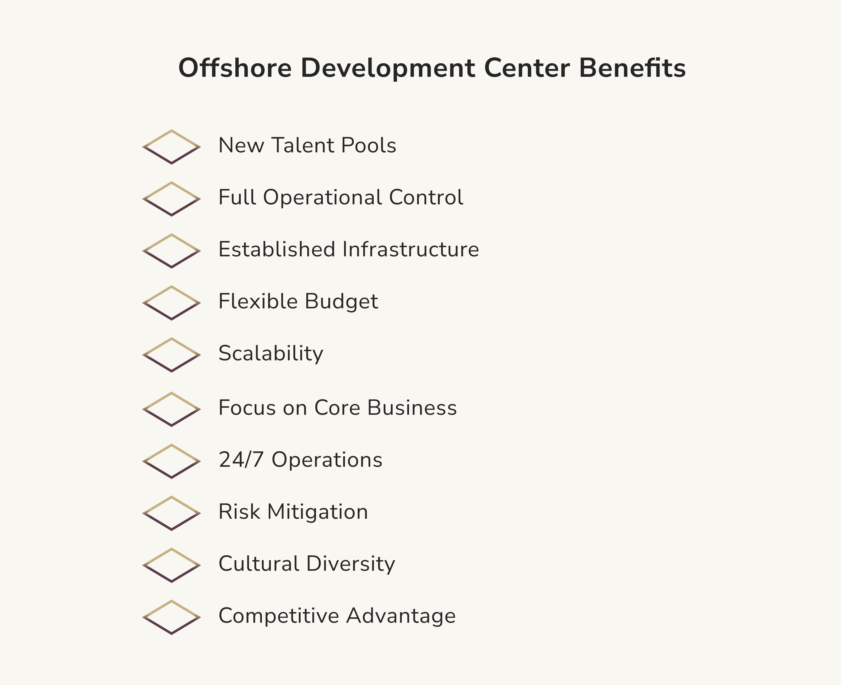 Offshore Development Center Benefits
