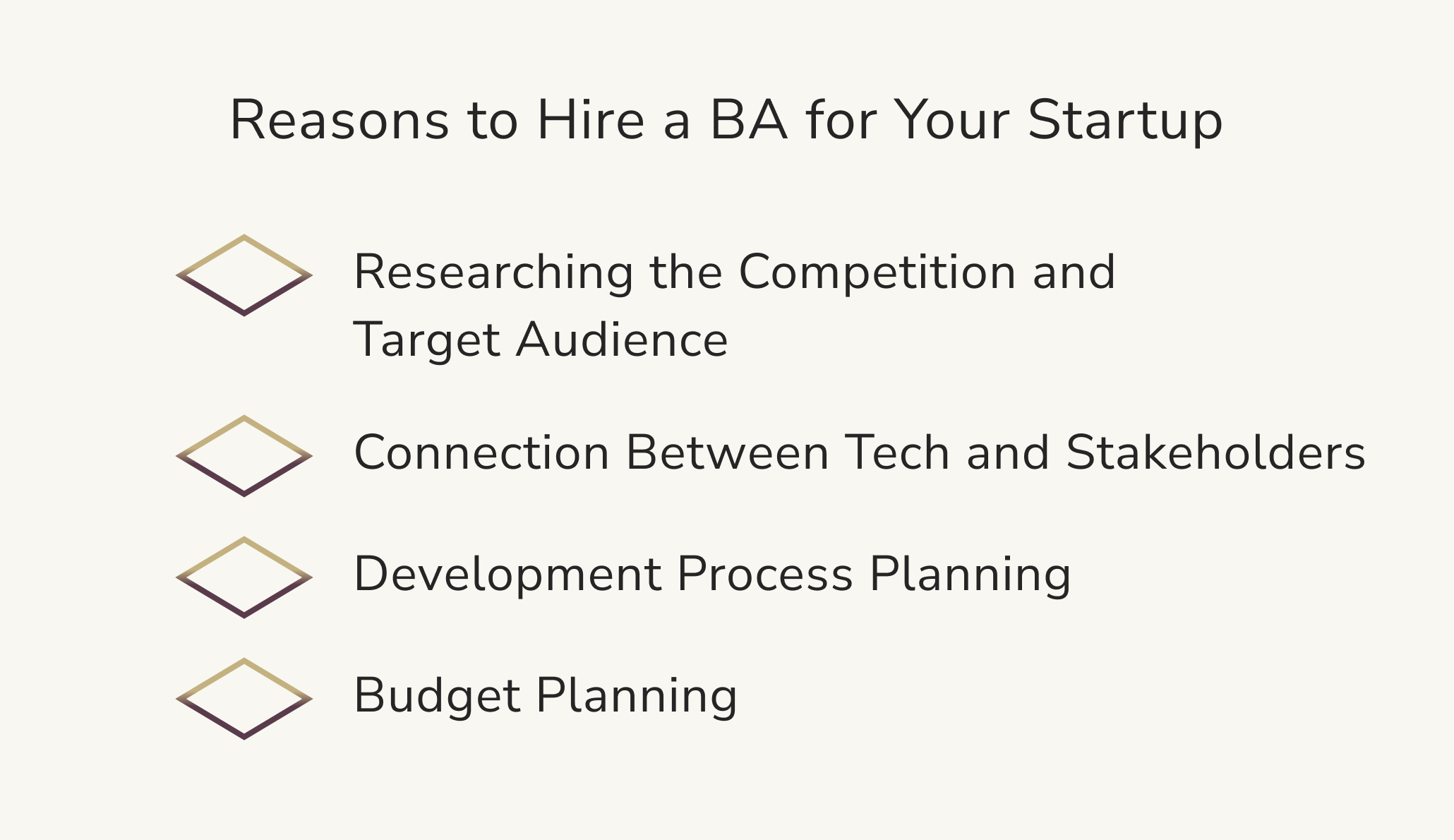 Reasons to Hire a BA for Your Startup