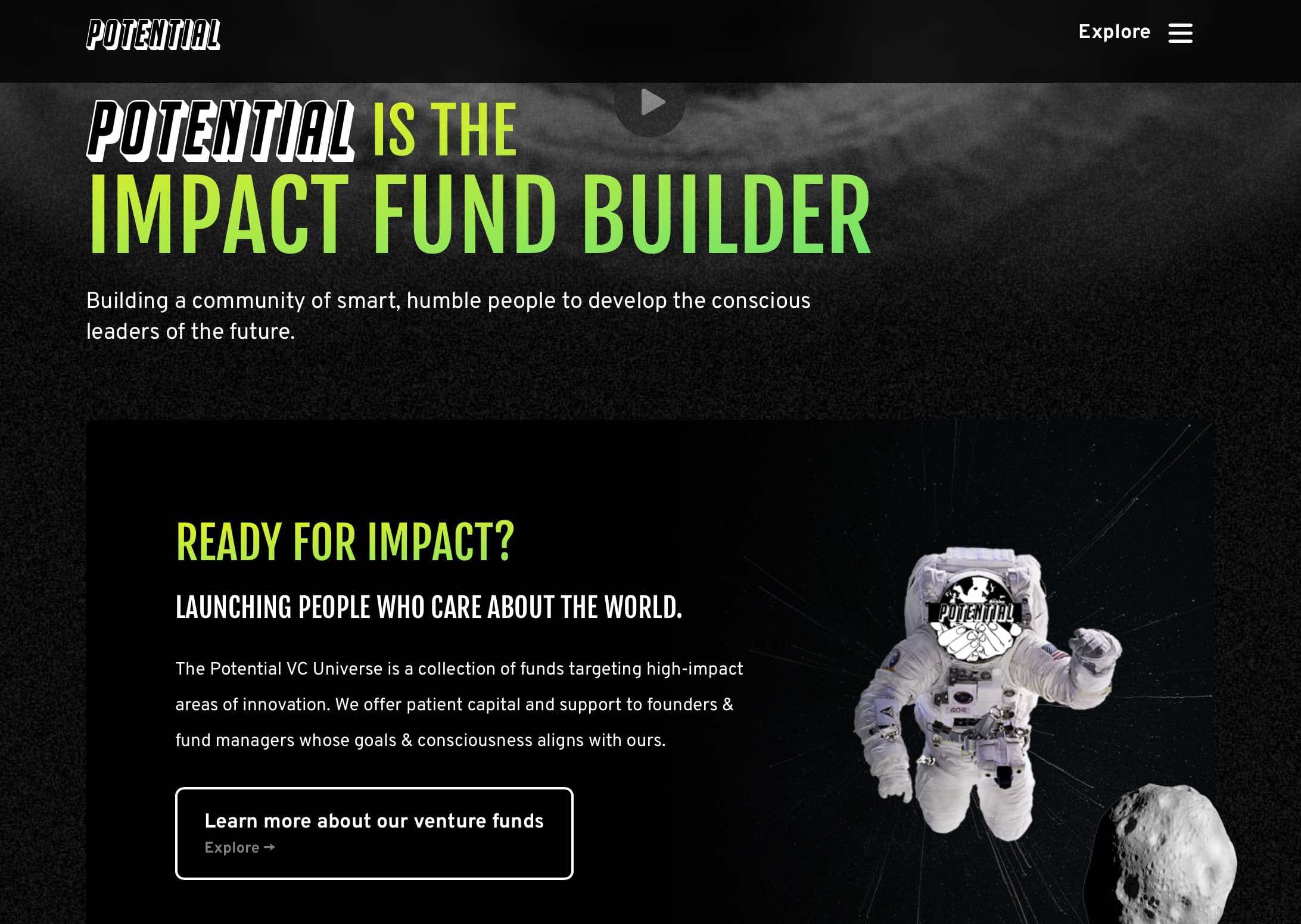 Potential website