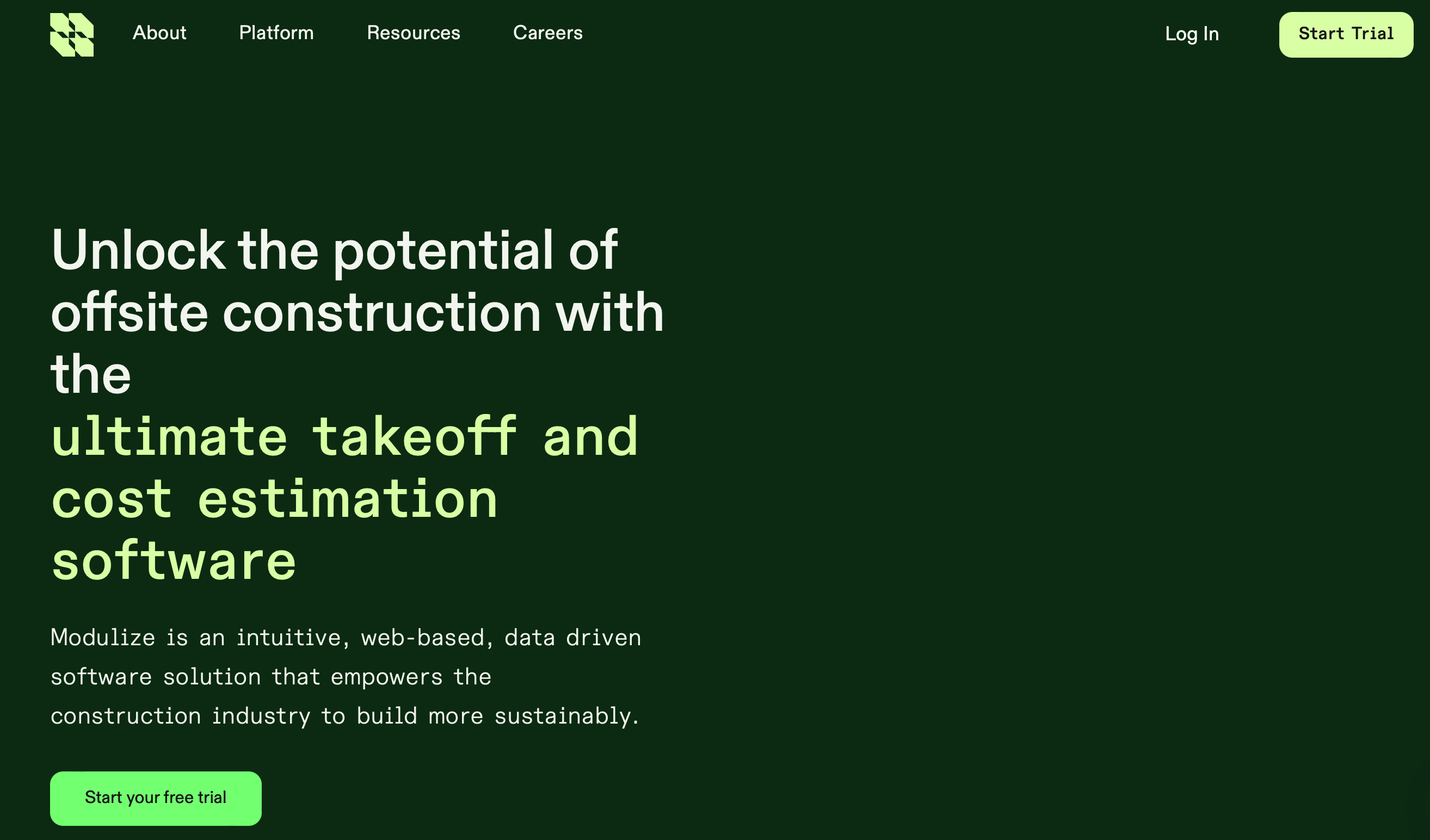 Modulize website
