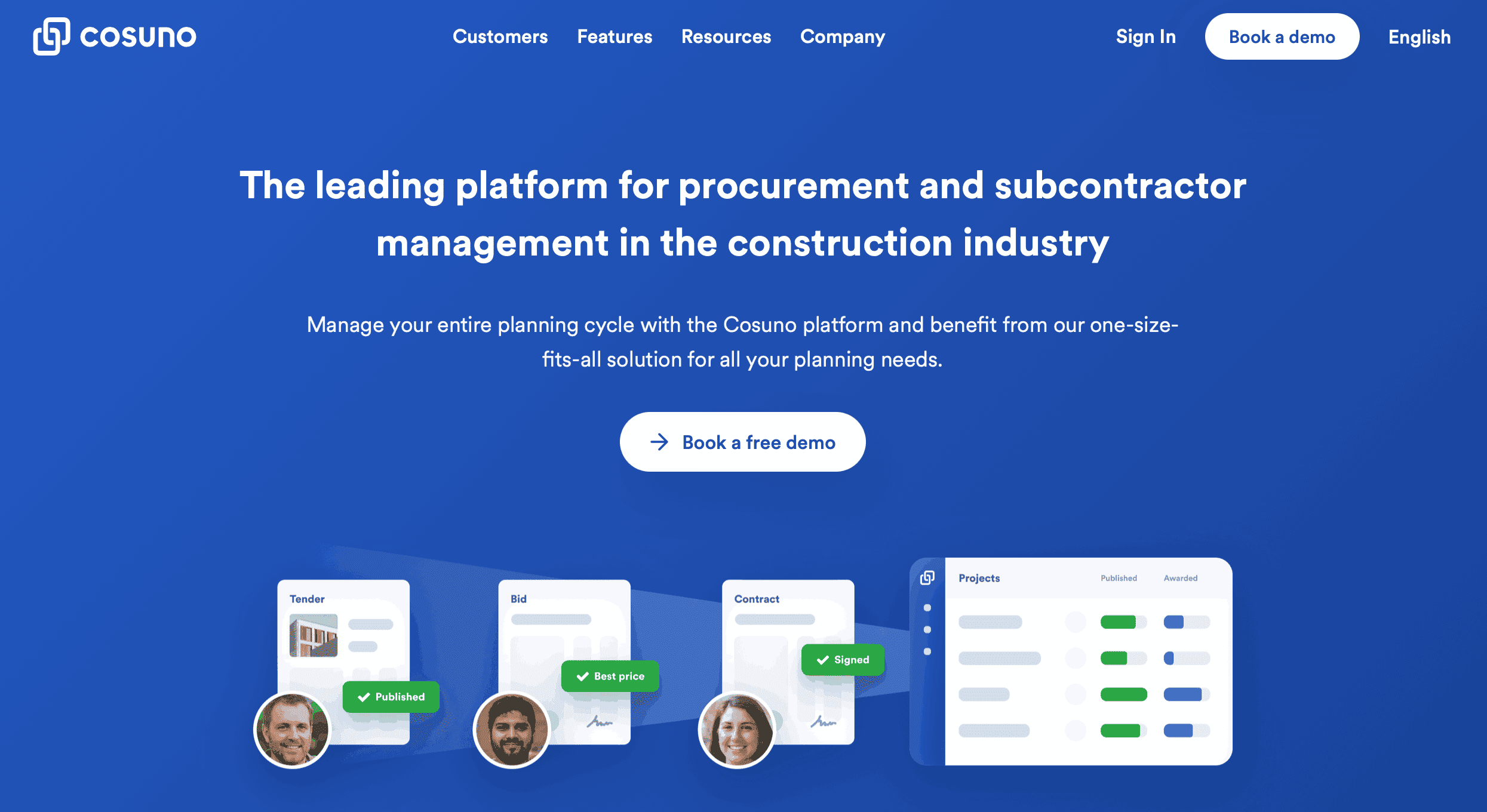 Cosuno website