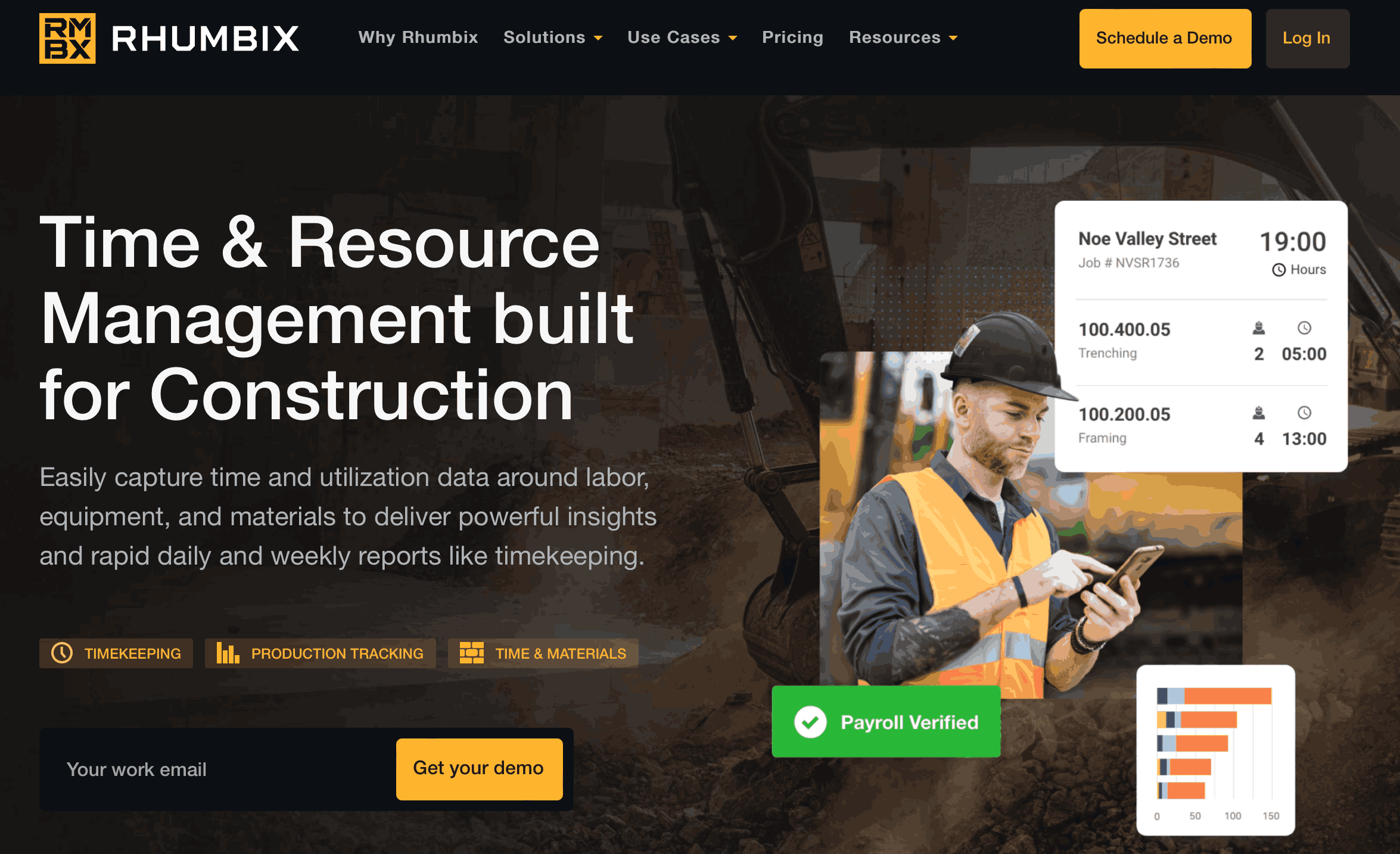 Rhumbix website